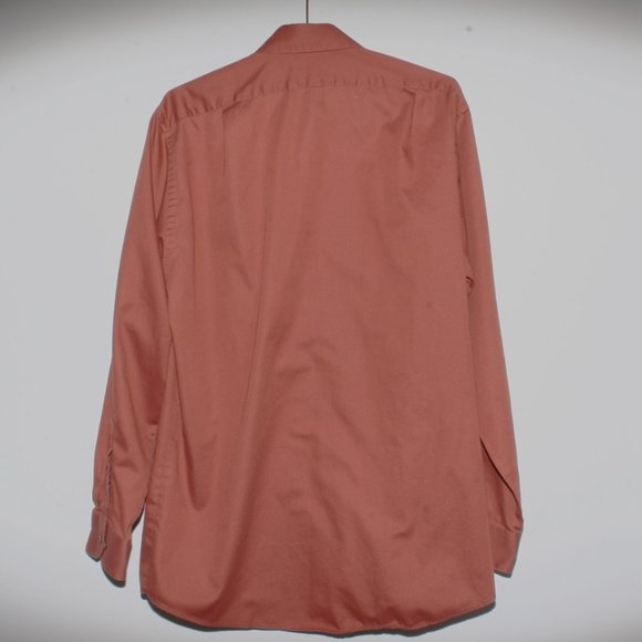 BRAND NEW- Men's Van Heusen Dress Shirt-Rust Colored. Size 16/34-35 - Picture 2 of 4